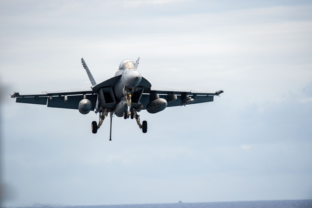 USS Ronald Reagan (CVN 76) conducts flight operations