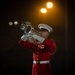 Marines with “The Commandant’s Own,” U.S. Marine Drum &amp; Bugle Corps, perform at the Beanpot Invitational in Lynn, Ma.