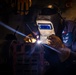 USS McFaul Hull Technician Conducts Maintenance