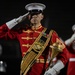 Marines with “The Commandant’s Own,” U.S. Marine Drum &amp; Bugle Corps, perform at the Beanpot Invitational in Lynn, Ma.