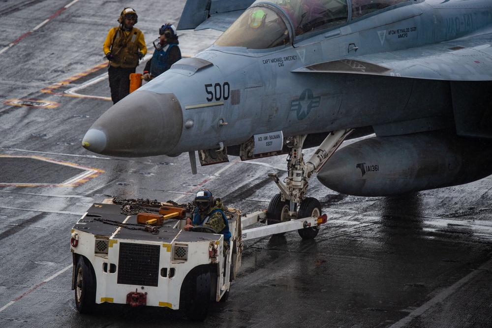 USS Ronald Reagan (CVN 76) conducts flight operations