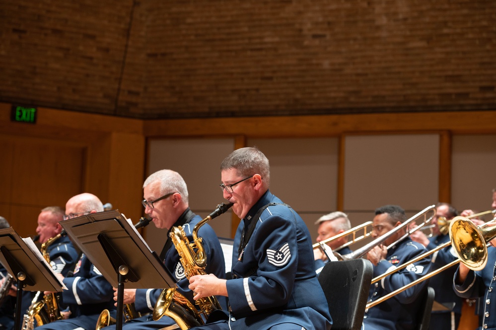 Air National Guard Band of the South and Midwest play at Appalachian State University