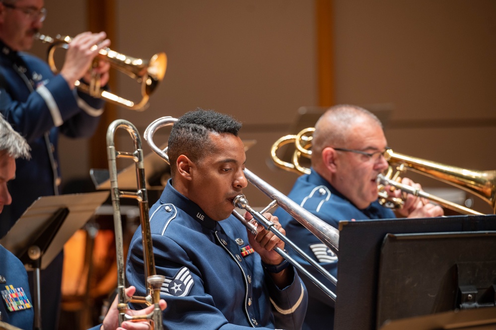 Air National Guard Band of the South and Midwest play at Appalachian State University