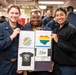 Sailors celebrate Pride Month aboard USS Ralph Johnson (DDG 114), 30 June.