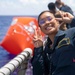 Arleigh Burke-class guided-missile destroyer USS Ralph Johnson (DDG 114) conducts a live fire exercise in the Philippine Sea, July 1.