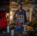 USS McFaul Hull Technician Conducts Maintenance