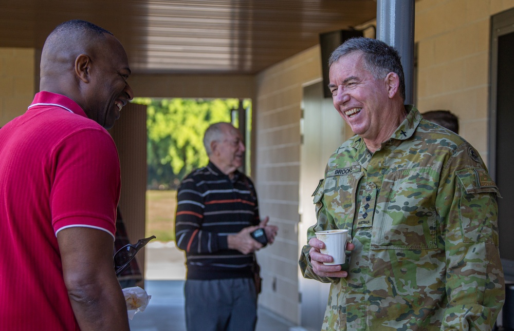 Breakfast with Veterans | Chaplains from the U.S. Navy and Royal Australian Army visit The Oasis Townsville