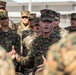 I MEF (Forward) Commander and Sergeant Major speak to Marines forward deployed