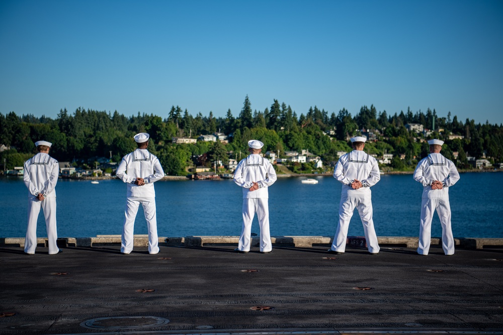 Nimitz Returns to Home Port