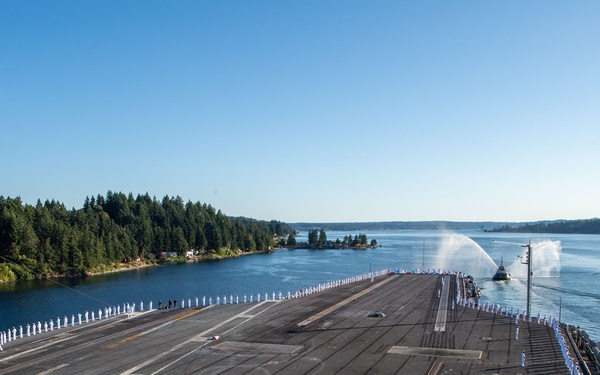 Nimitz Returns to Home Port