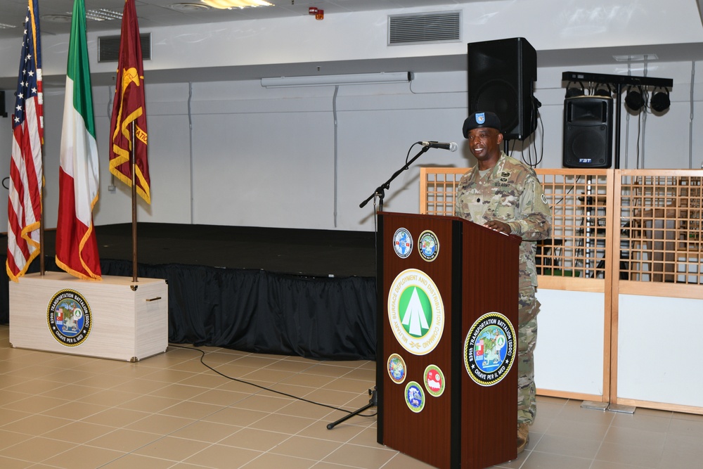 839th Transpotration Battalion Change of Command Ceremony,  June 30, 2023
