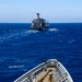 USS Robert Smalls (CG 62) Sails alongside USNS Rappahannock (T-AO-204)