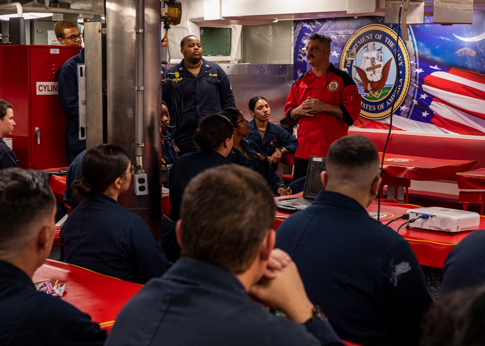 USS Rafael Peralta (DDG 115) celebrates Pride month