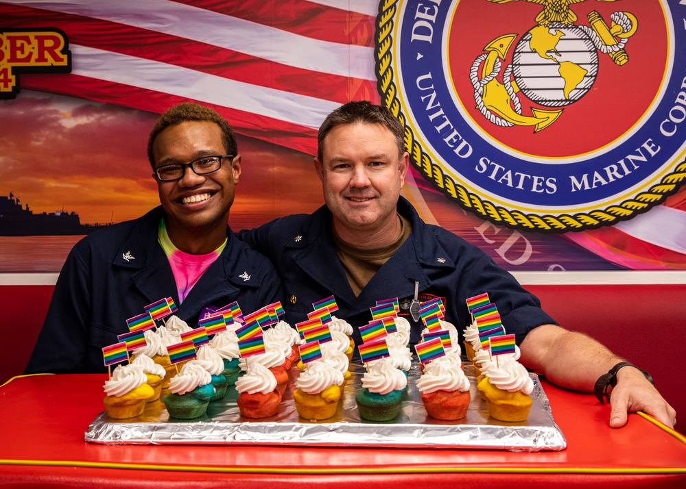 USS Rafael Peralta (DDG 115) celebrates Pride month