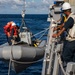 USS Rafael Peralta (DDG 115) conducts a man overboard drill