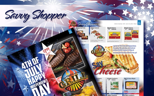 Just in time for the 4th of July and National Grilling Month, check out Commissary Sales Flyers for July 3-16 to save a lot of money on your barbecue items and more