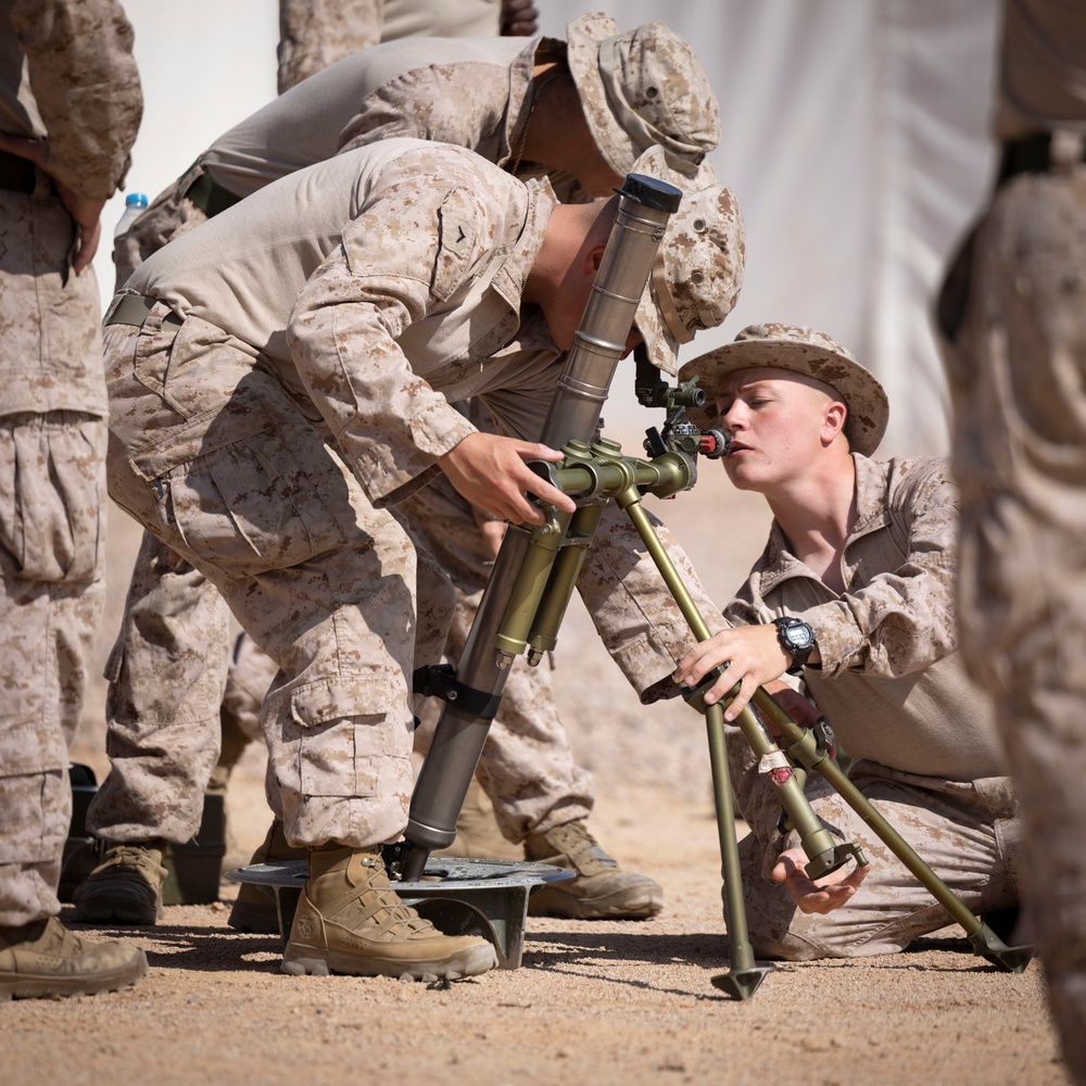 U.S. Marines conduct dry fire exercises during Intrepid Maven 23.4