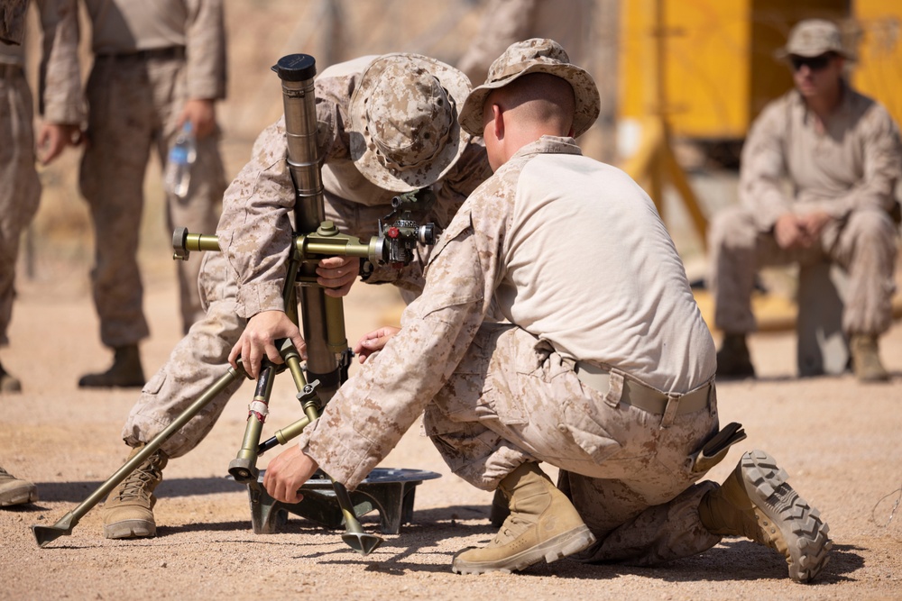 U.S. Marines conduct dry fire exercises during Intrepid Maven 23.4