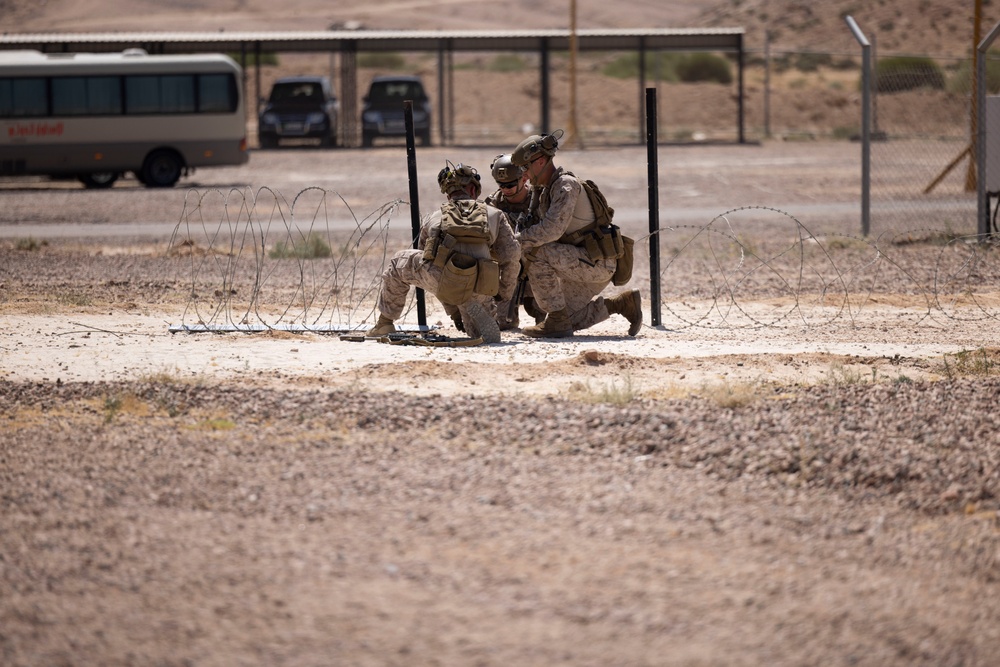 U.S. Marines conduct dry fire exercises during Intrepid Maven 23.4