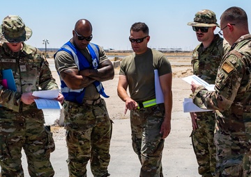 386th AEW Conducts Pallet Building Exercise