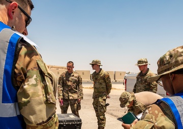 386th AEW Conducts Pallet Building Exercise