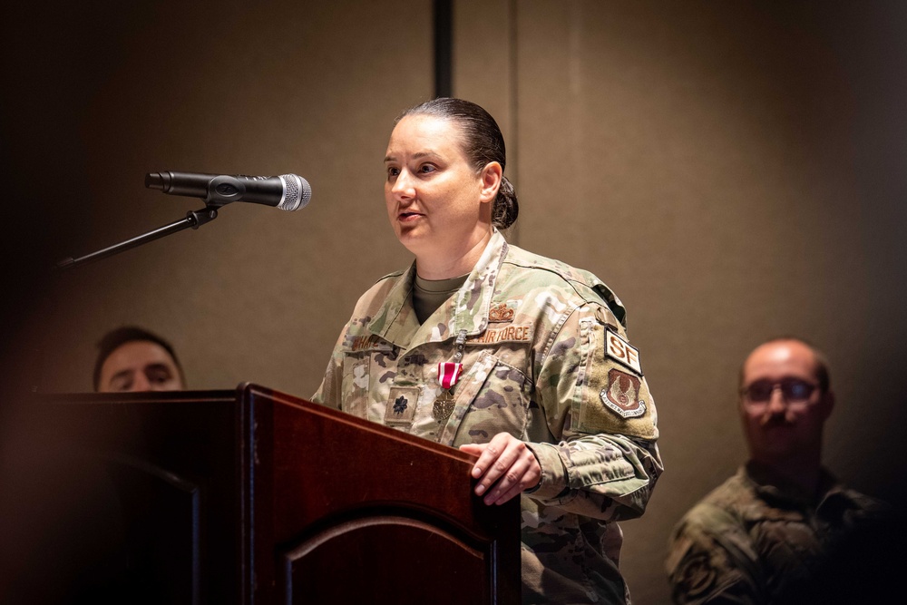 88th Security Forces Squadron Change of Command Ceremony