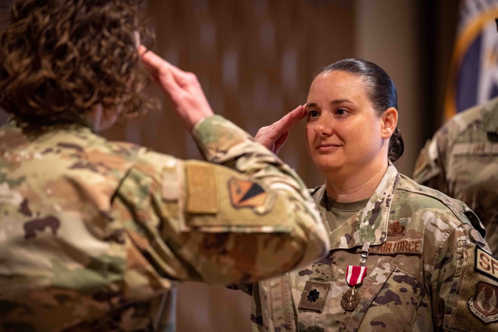 88th Security Forces Squadron Change of Command Ceremony