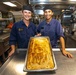 Royal New Zealand Navy Chefs Prepare Meal Aboard U.S. Coast Guard Cutter Stratton