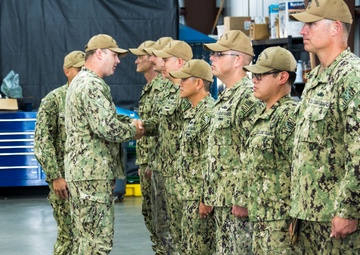Port Security Unit 312 holds all-hands prior to Talisman Sabre 2023