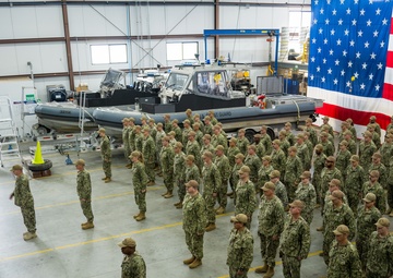 Port Security Unit 312 holds all-hands prior to Talisman Sabre 2023