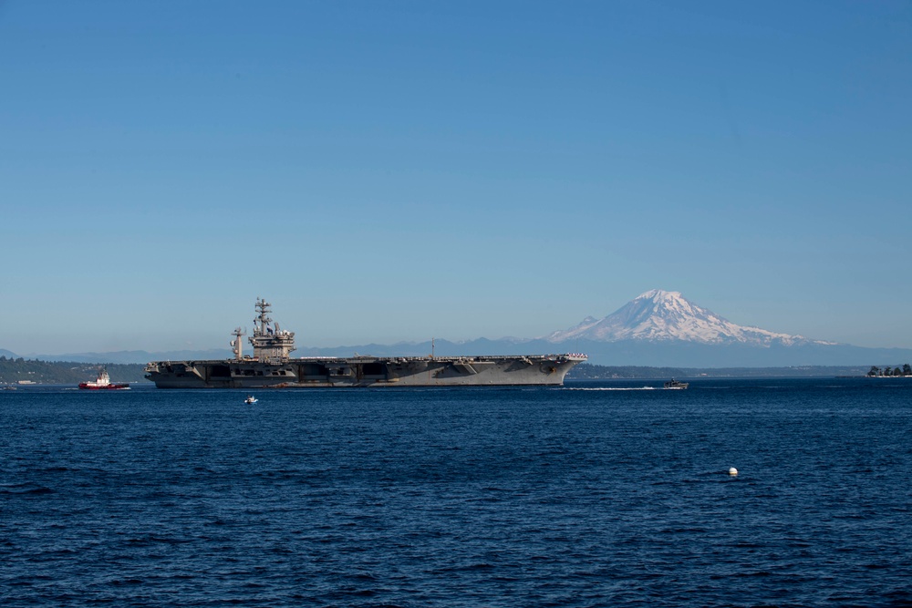 USS Nimitz Returns to Naval Base Kitsap-Bremerton