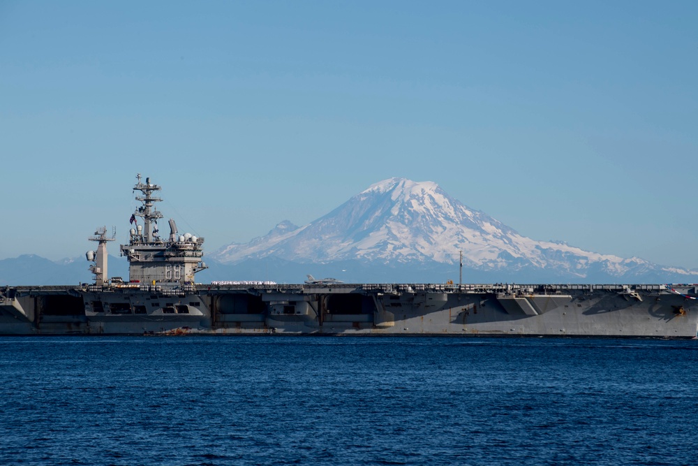 USS Nimitz Returns to Naval Base Kitsap-Bremerton