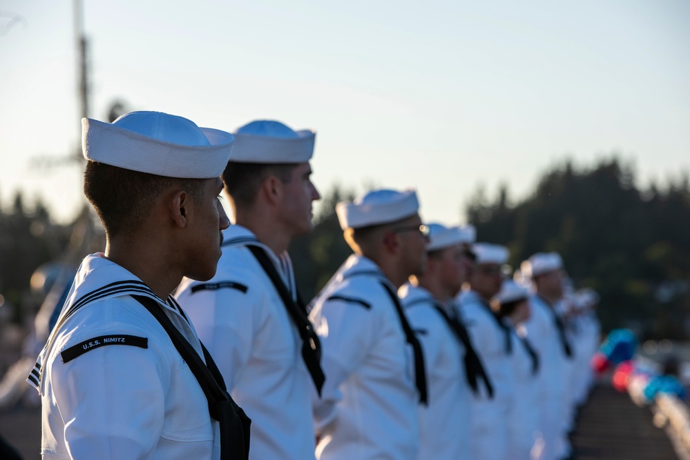 Nimitz Returns to Home Port