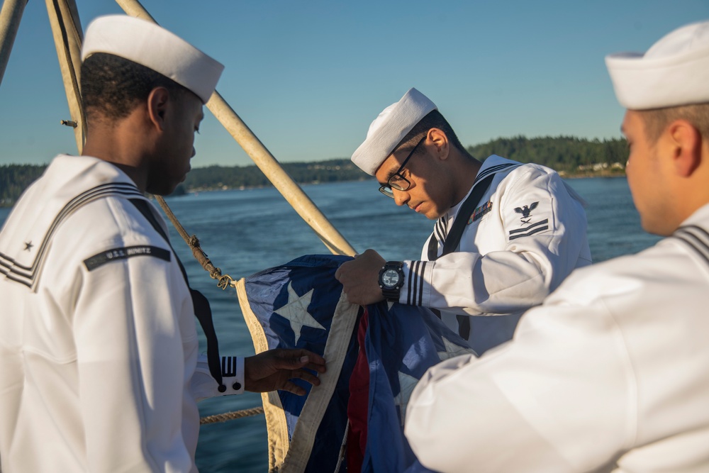 Nimitz Returns to Home Port