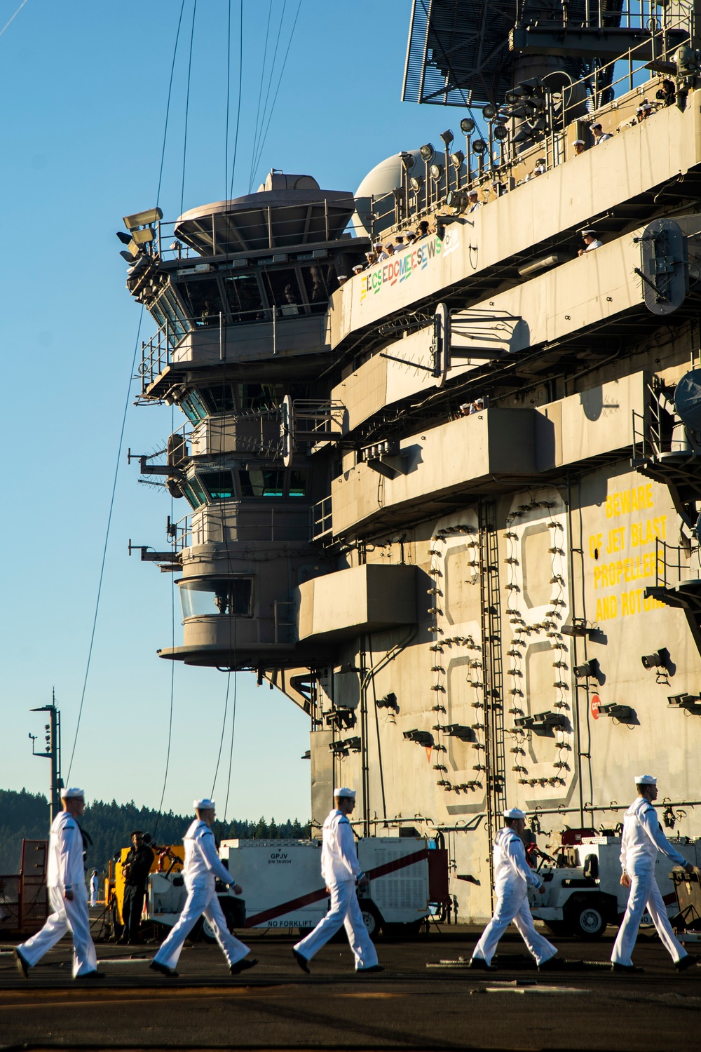 Nimitz Returns to Home Port