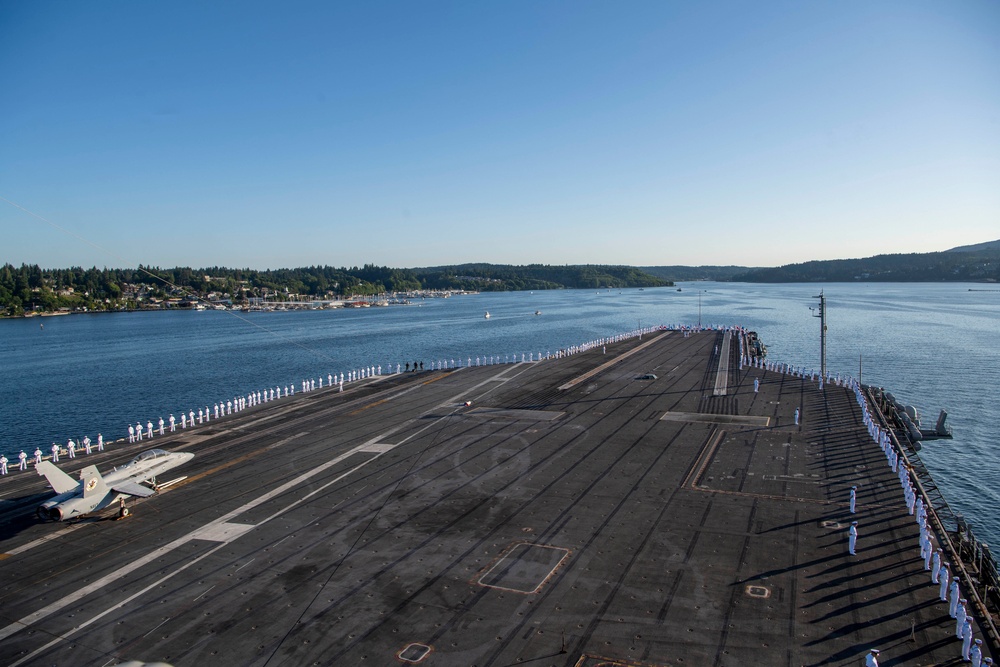 Nimitz Returns to Home Port