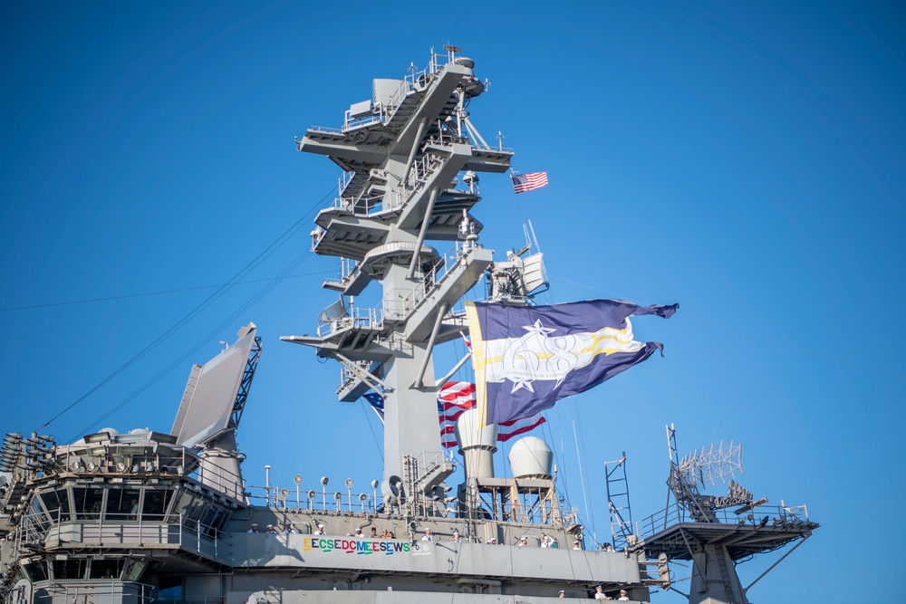 Nimitz Returns to Home Port