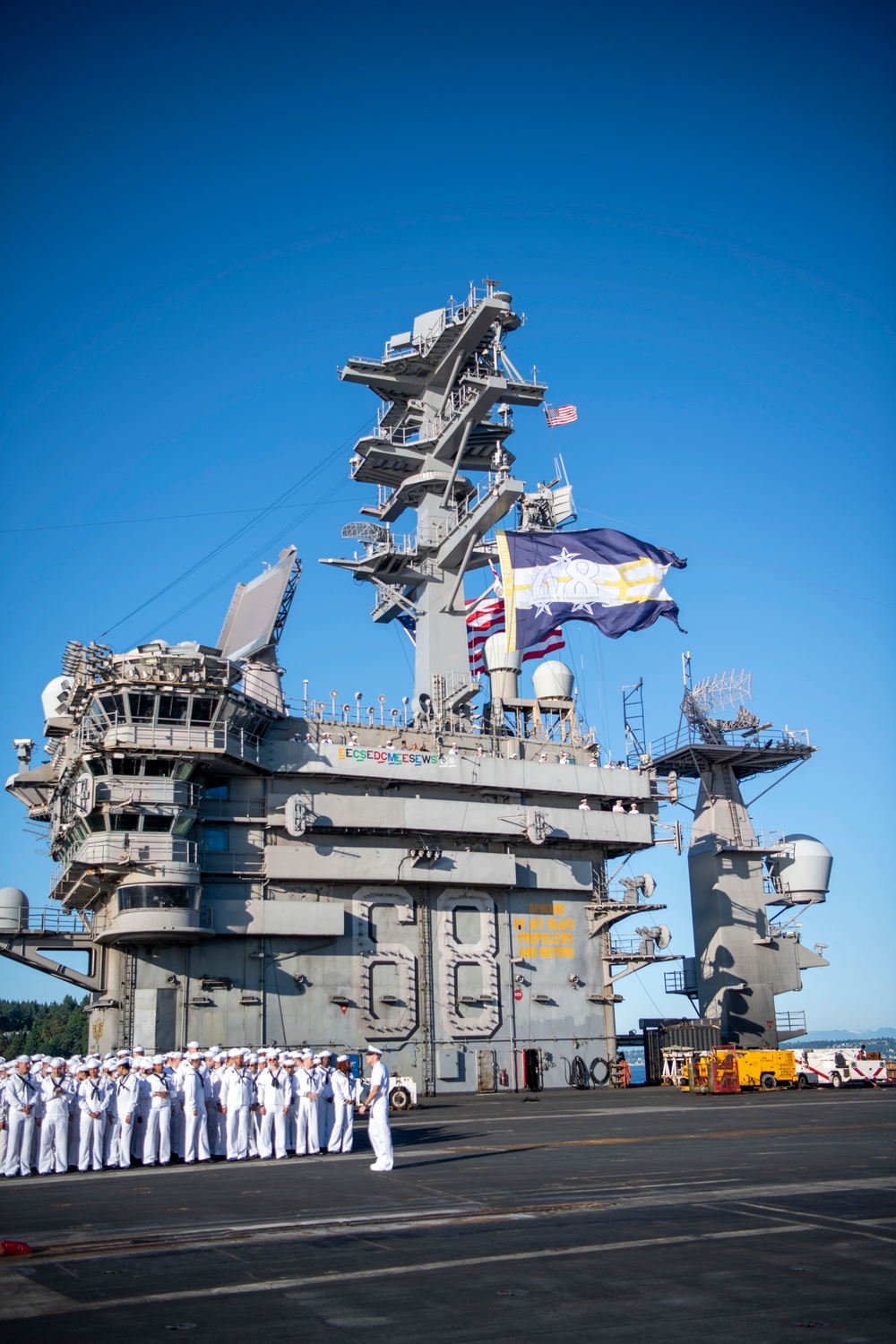 Nimitz Returns to Home Port