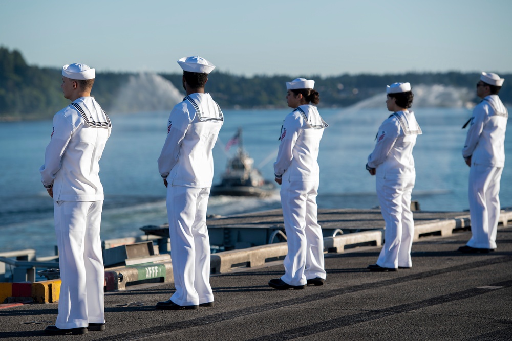 Nimitz Returns to Home Port