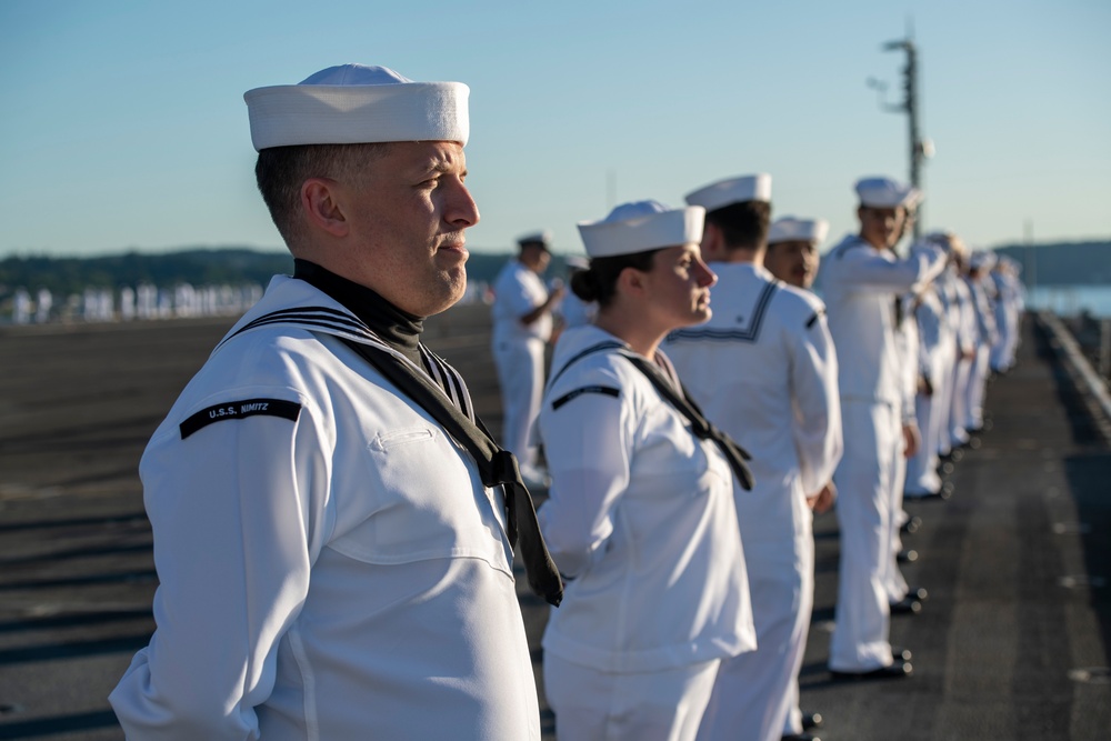 Nimitz Returns to Home Port