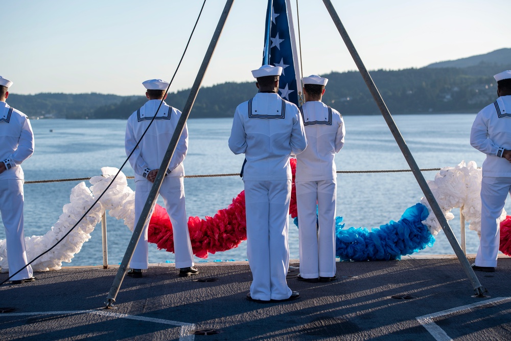 Nimitz Returns to Home Port