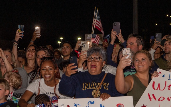 Nimitz Returns to Home Port