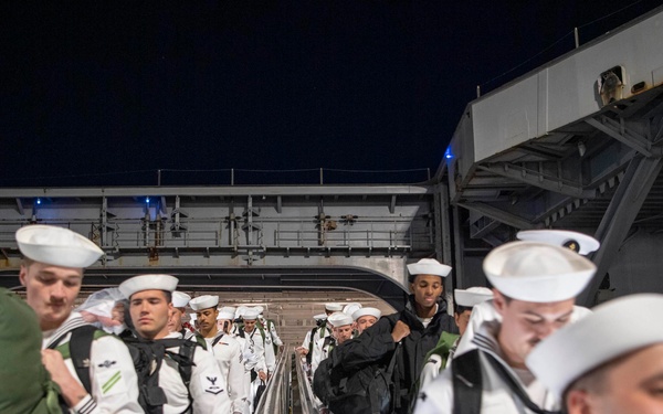 Nimitz Returns to Home Port