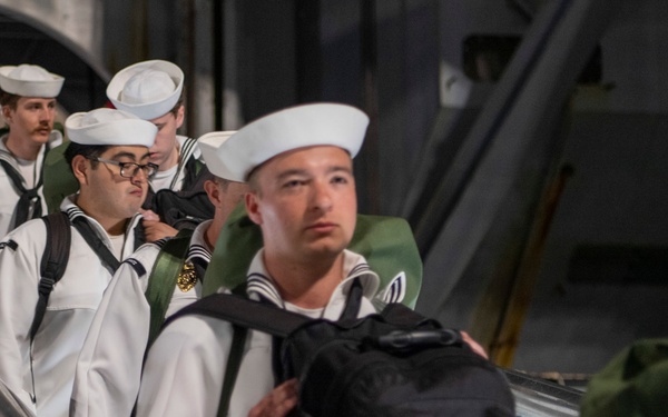 Nimitz Returns to Home Port