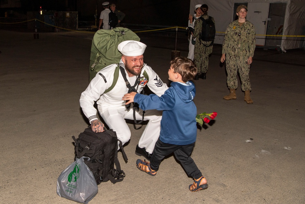 Nimitz Returns to Home Port