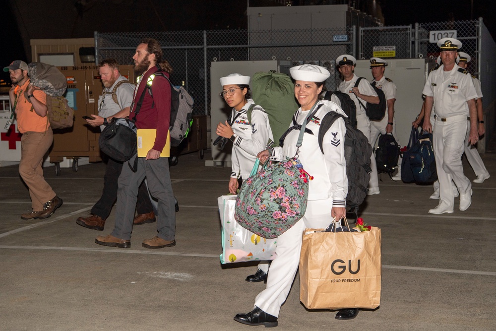 Nimitz Returns to Home Port