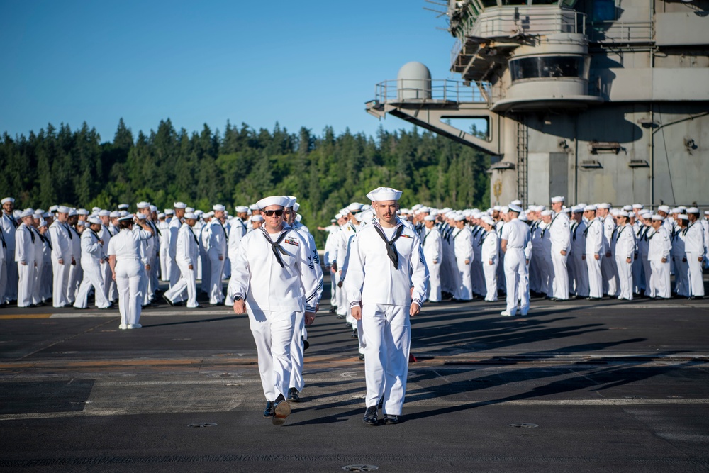 Nimitz Returns to Home Port