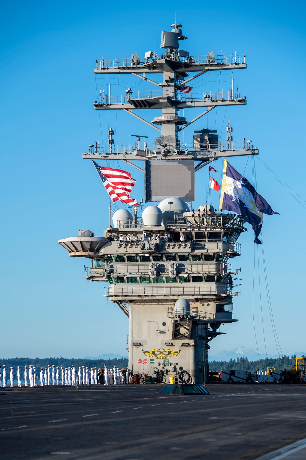 Nimitz Returns to Home Port