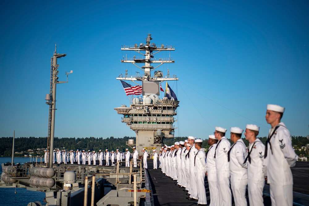 Nimitz Returns to Home Port