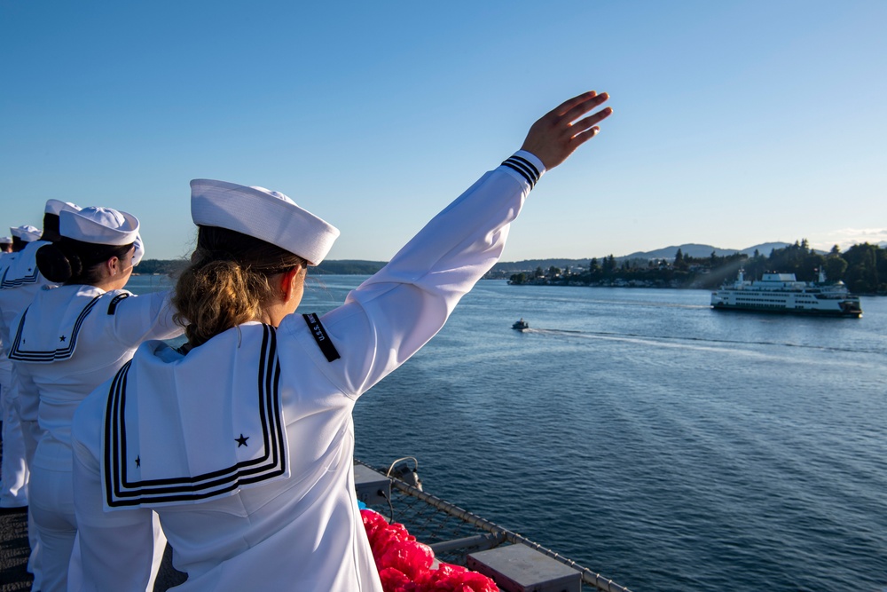 Nimitz Returns to Home Port